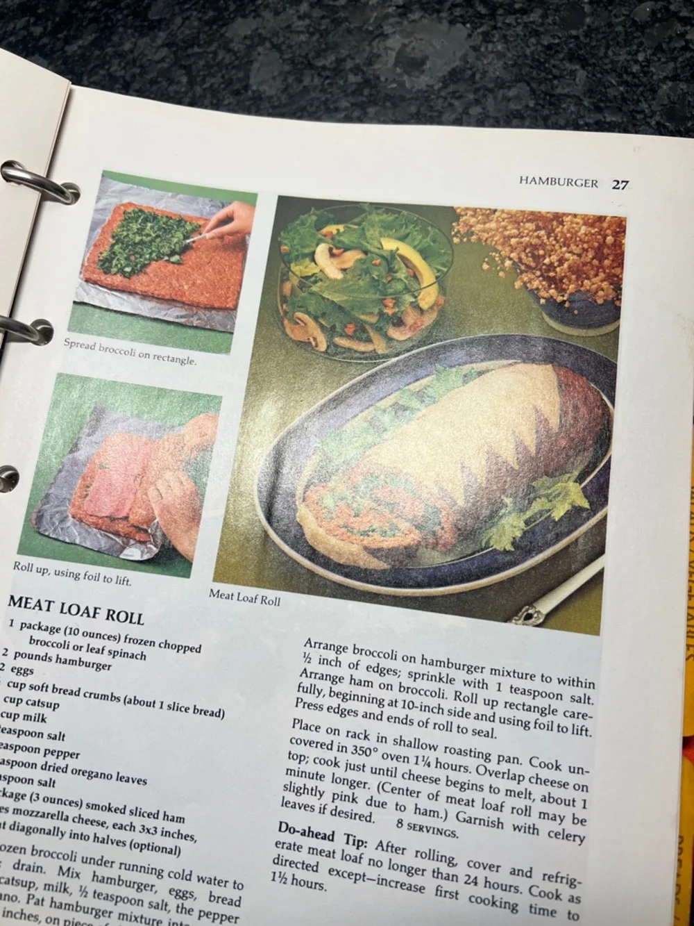 BETTY CROCKER Vintage cookbook original printing date 1969 good condition.